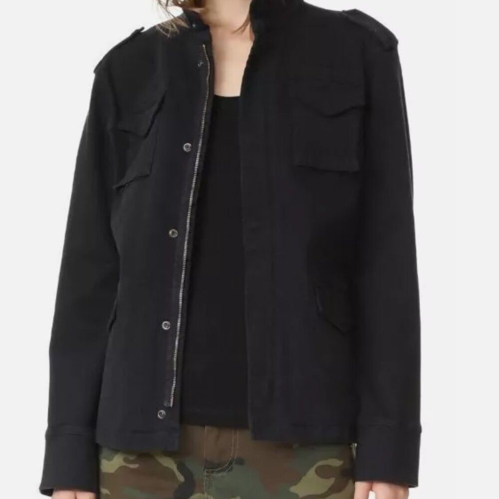 Anine Bing Black Military Jacket M